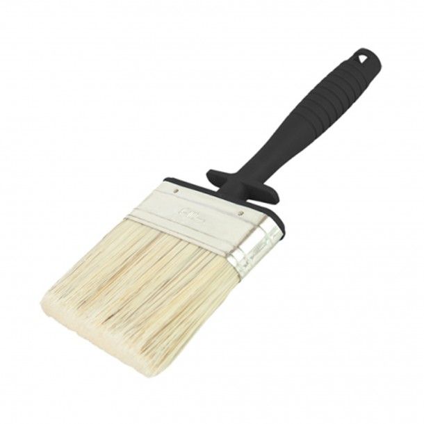 Trincha Plana Cerda Sint�tica Cabo Preto 10x2cm Pentrilo