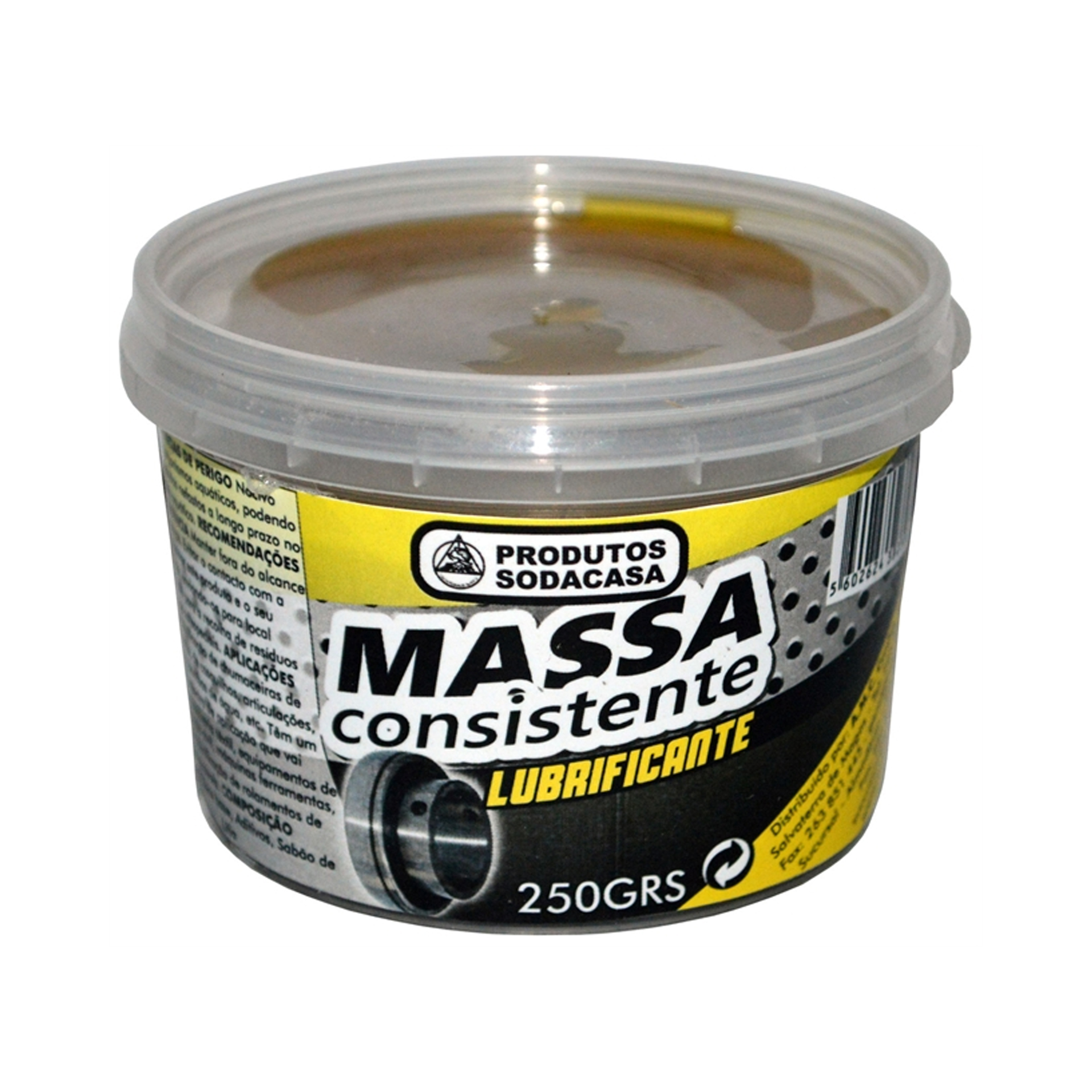 Massa Consistente em Pasta 250gr Sodacasa