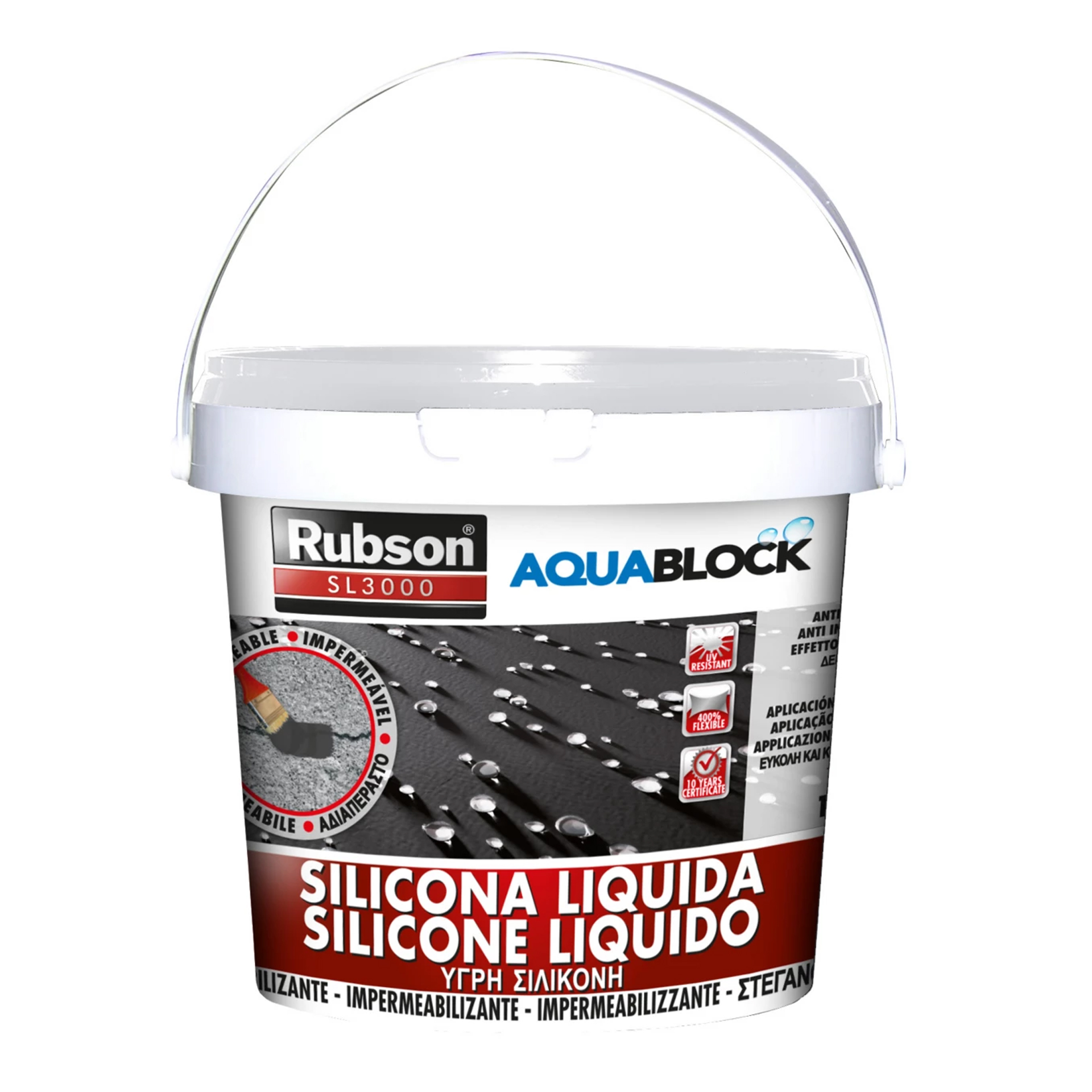 Silicone Líquido SL3000 Branco 1Kg Rubson