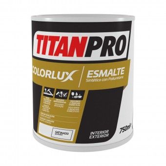 Esmalte Acetinado Base Neutra 750ml Titan Pro