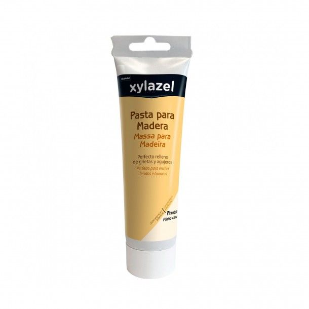 Massa para Madeira Pinho Claro 125ml Xylazel Massa para Madeira Pinho Claro 125ml Xylazel
