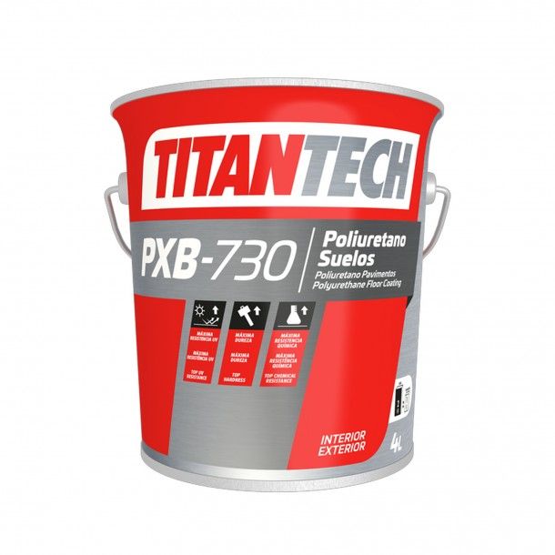 Esmalte Poliuretano Pavimentos Branco PXB730 4L Titan Tech Esmalte Poliuretano Pavimentos Branco PXB730 4L Titan Tech