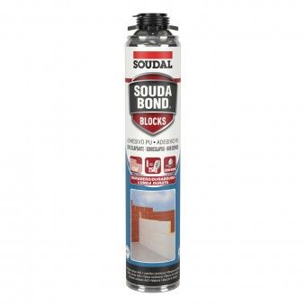 Espuma Poliuretano Soudabond Blocks Gun Champanhe 750ml Soudal