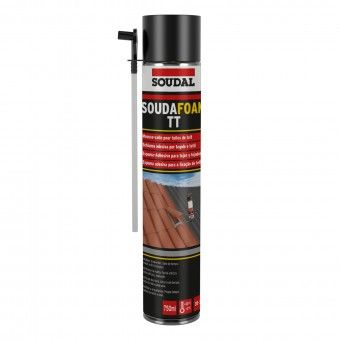 Espuma Poliuretano para Telhas Soudafoam 750ml Soudal