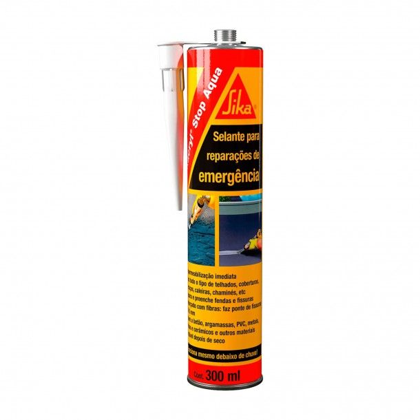 Selante Impermeabilizante Sikacryl Stop Aqua 300ml Selante Impermeabilizante Sikacryl Stop Aqua 300ml
