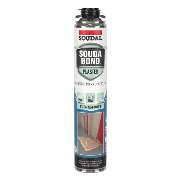 Espuma Poliuretano Soudabond Plaster Gun Laranja 750ml Soudal Espuma Poliuretano Soudabond Plaster Gun Laranja 750ml Soudal