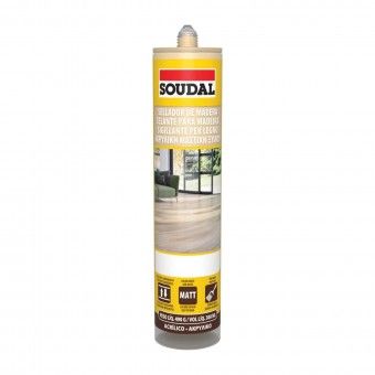 Selante Acr�lico para Madeira Branco P�rola 300ml Soudal