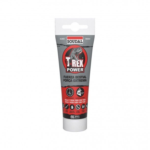 Cola e Veda SMX T-Rex Power Branco 125ml Soudal Cola e Veda SMX T-Rex Power Branco 125ml Soudal