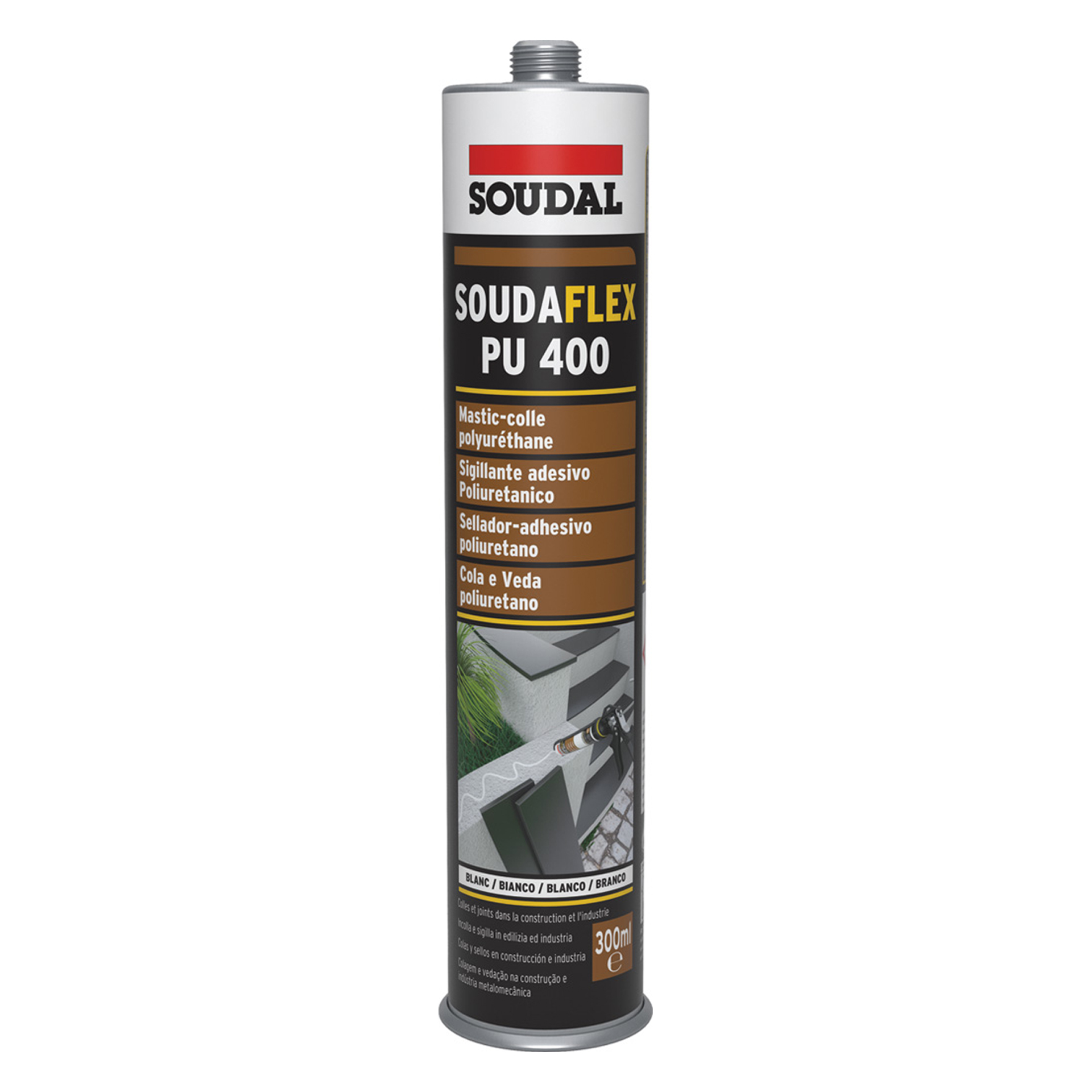 Cola e Veda Soudaflex PU400 Telha 300ml Soudal
