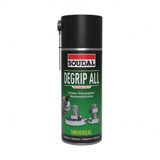 Spray Lubrificante Degrip All 400ml Soudal Spray Lubrificante Degrip All 400ml Soudal