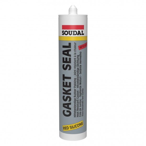 Silicone Alta Temperatura Gasket Seal Vermelho 310ml Soudal Silicone Alta Temperatura Gasket Seal Vermelho 310ml Soudal