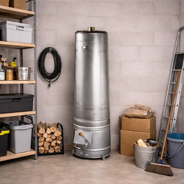 Bailarina a Lenha Térmica AQS 150L com Cepo Inox Bailarina a Lenha Térmica AQS 150L com Cepo Inox