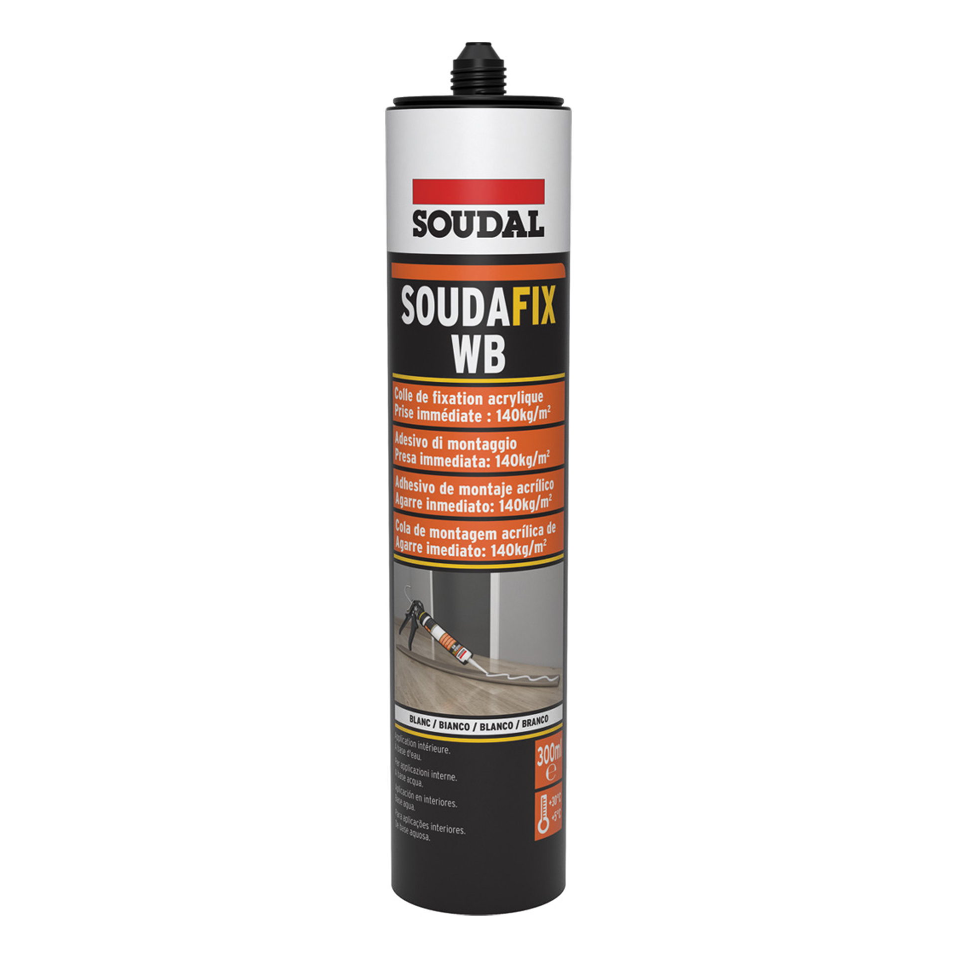 Cola de Fixação Soudafix WB 300ml Soudal