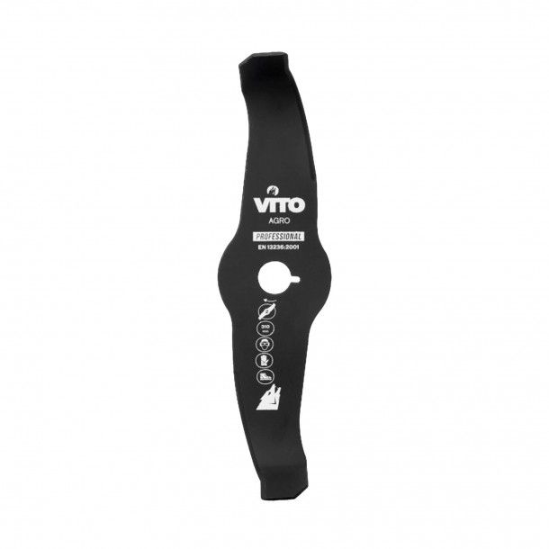 Disco de Corte para Roçadora 2 Dentes Curvos 310mm Vito Disco de Corte para Roçadora 2 Dentes Curvos 310mm Vito