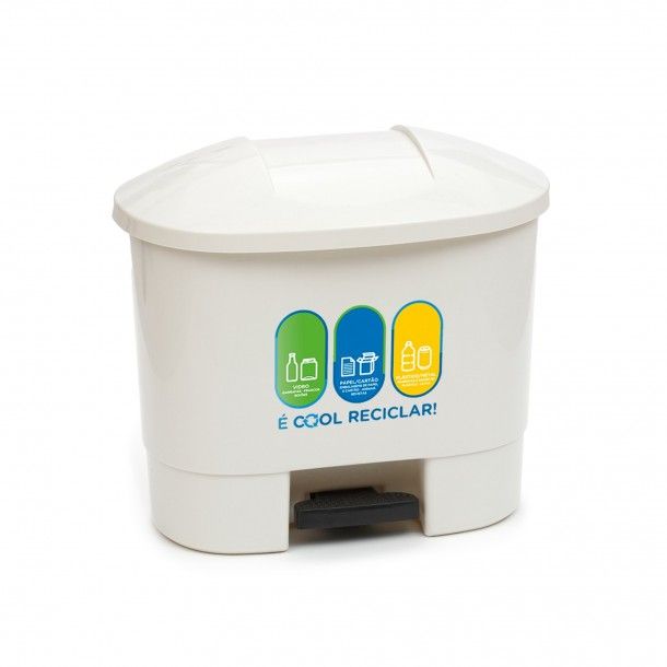 Ecoponto com Pedal Plástico 30L Ecoponto com Pedal Plástico 30L