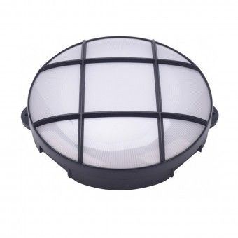 Aplique de Parede Preto Exterior LED Tons Frios