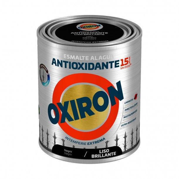 Esmalte Oxiron Liso Brilhante Aquoso 2,5L Titan Esmalte Oxiron Liso Brilhante Aquoso 2,5L Titan