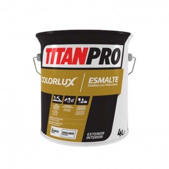 Esmalte Sint�tico Poliuretano Brilhante Branco 4L CX-1 Titan Pro