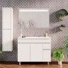 Móvel Clif com Lavatório Modern Branco 80cm Móvel Clif com Lavatório Modern Branco 80cm