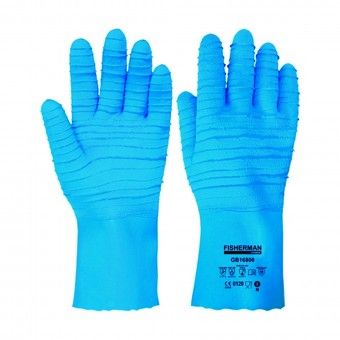 Luvas Latex Rugoso com Suporte Algod�o N� 7 CLS