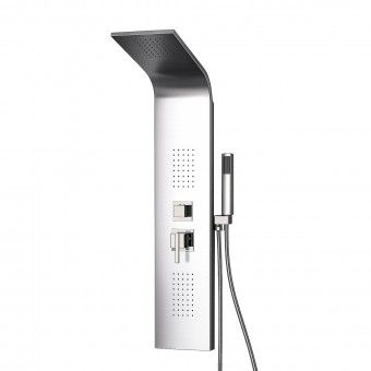Coluna de Duche 200x1195mm Inox Mate AFJ Coluna de Duche 200x1195mm Inox Mate AFJ