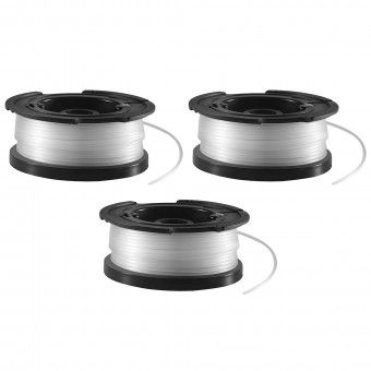 Bobine de Fio para Aparador Relva GL/GLC A6485-XJ Black+Decker 3 Uni