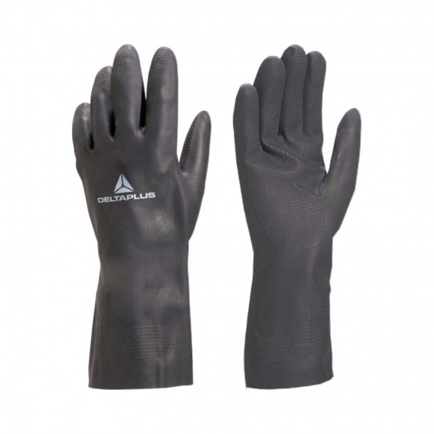 Luvas Químicas Borracha 30cm Nº8/9 VE509NO Delta Plus Luvas Químicas Borracha 30cm Nº8/9 VE509NO Delta Plus