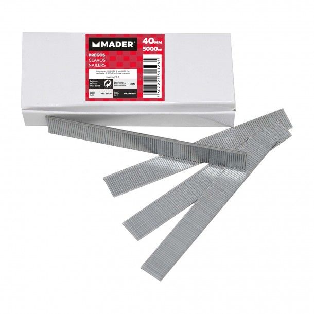 Pregos para M�quina de Pregar 40mm Mader 5000 Uni