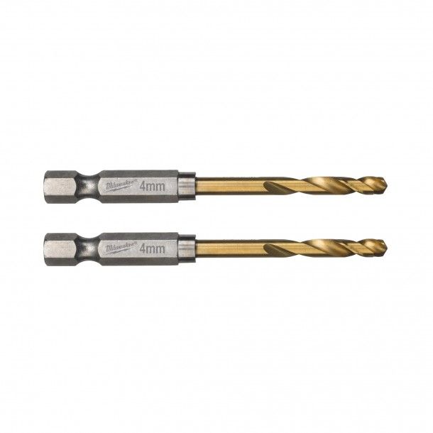 Broca para Metal Shockwave 4x71,5mm Milwaukee 2 Uni Broca para Metal Shockwave 4x71,5mm Milwaukee 2 Uni