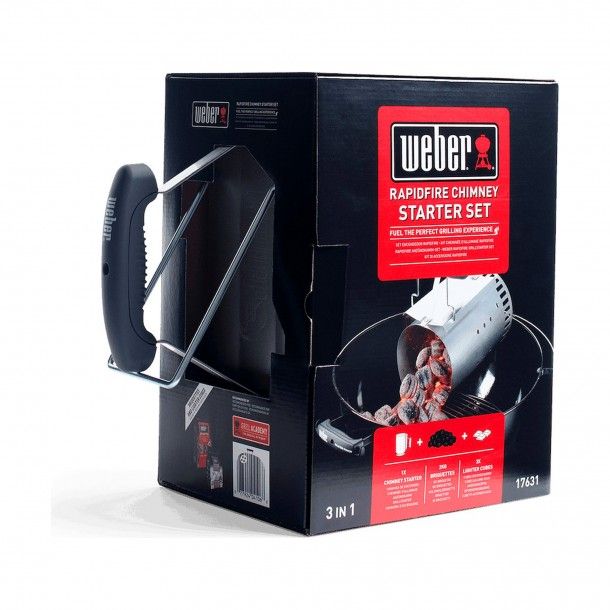 Kit Acendimento Barbecue Weber Rapidfire Kit Acendimento Barbecue Weber Rapidfire