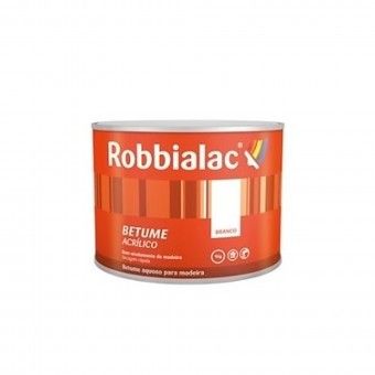 Betume Acr�lico para Madeira Branco 250g Robbialac
