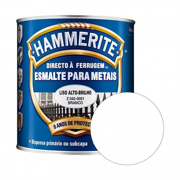 Esmalte para Metais Liso Hammerite 250ml Esmalte para Metais Liso Hammerite 250ml