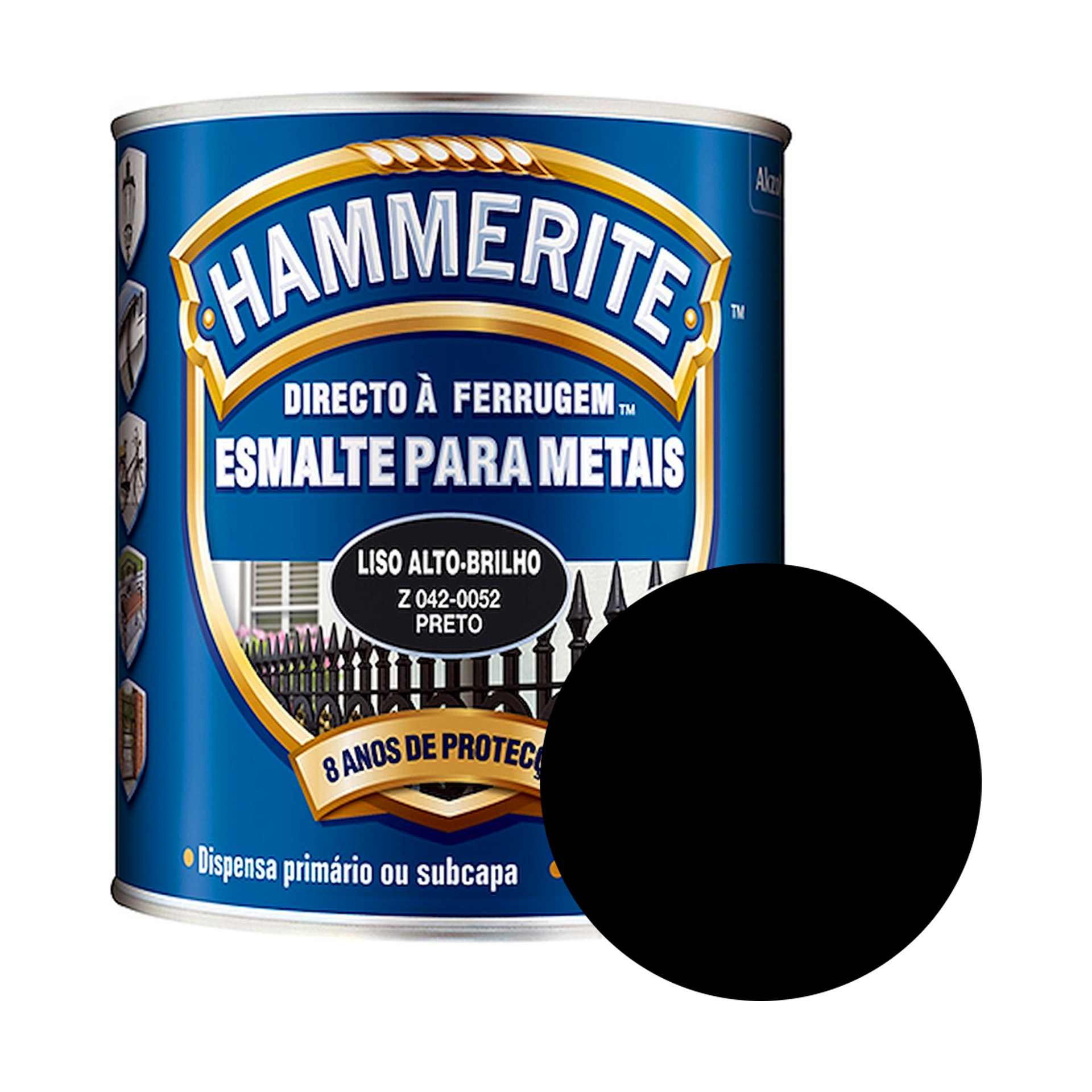 Esmalte para Metais Liso Hammerite 250ml