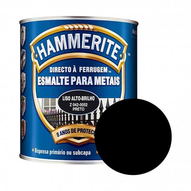 Esmalte para Metais Liso Hammerite 250ml Esmalte para Metais Liso Hammerite 250ml