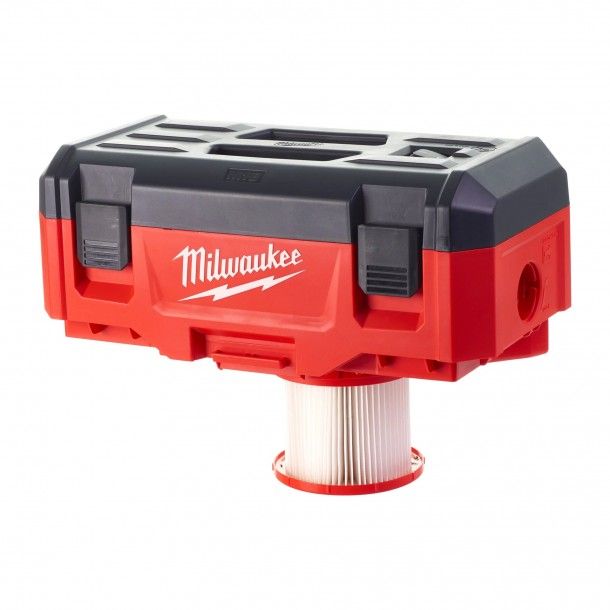 Aspirador Sólidos e Líquidos a Bateria 10L 18V M18VC2-0 Milwaukee Aspirador Sólidos e Líquidos a Bateria 10L 18V M18VC2-0 Milwaukee