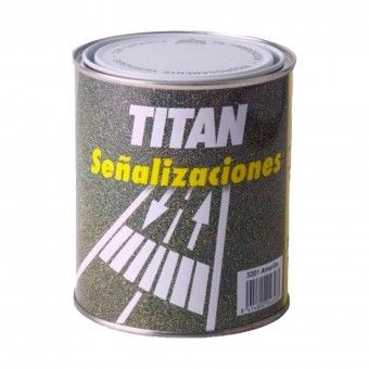 Tinta para Sinaliza��o Rodovi�ria Amarela 750ml Titan