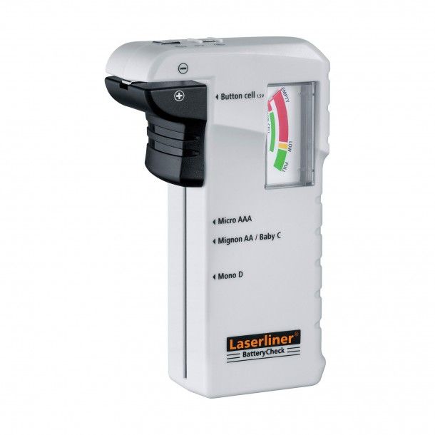 Verificador de Carga de Pilhas Laserliner