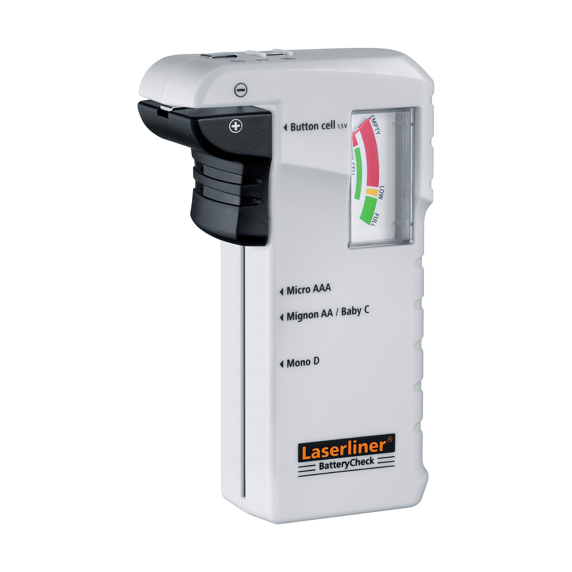 Verificador de Carga de Pilhas Laserliner