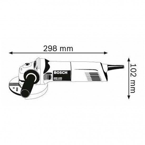 Rebarbadora 125mm 1400W GWS 1400 Bosch Rebarbadora 125mm 1400W GWS 1400 Bosch