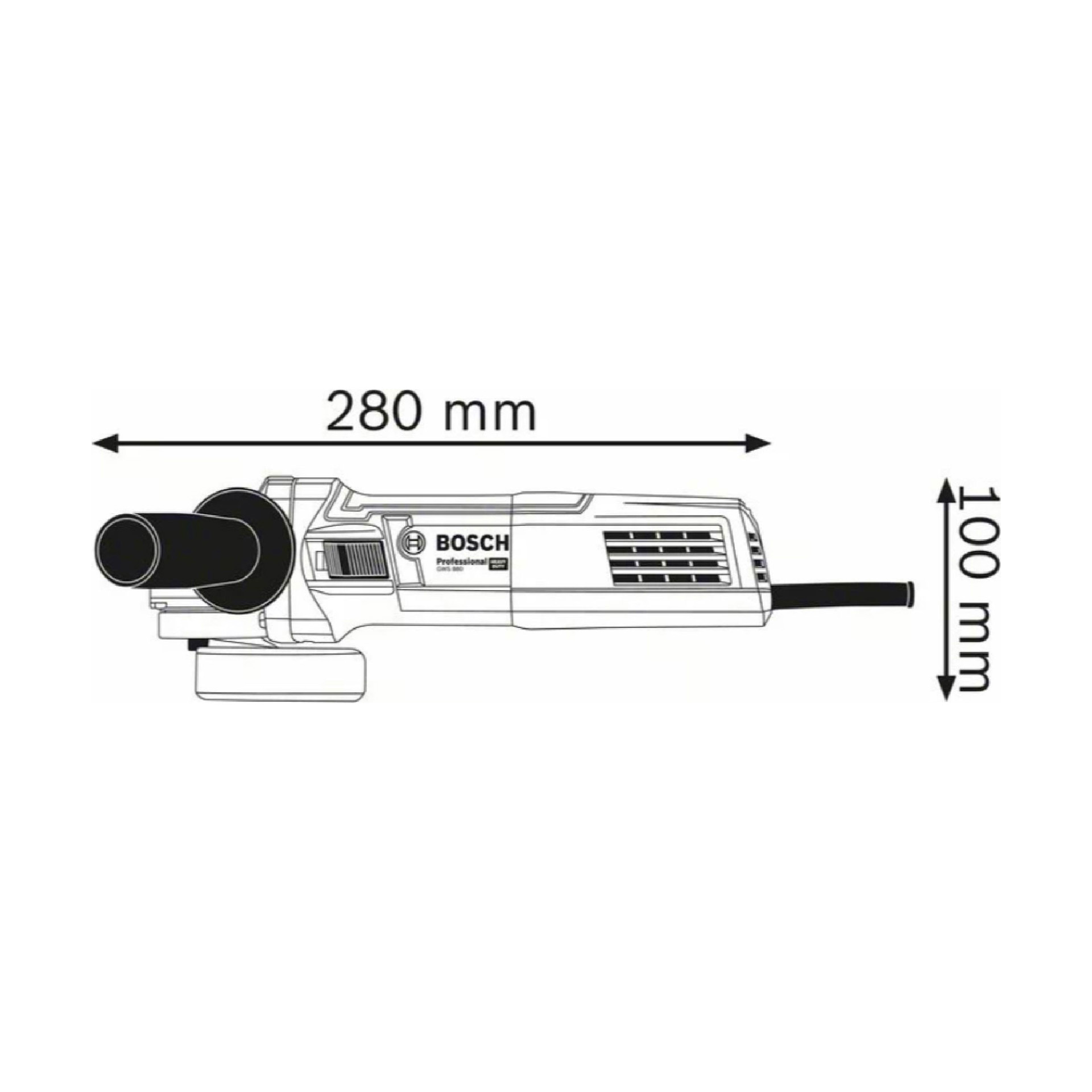 Rebarbadora Bosch GWS 880C