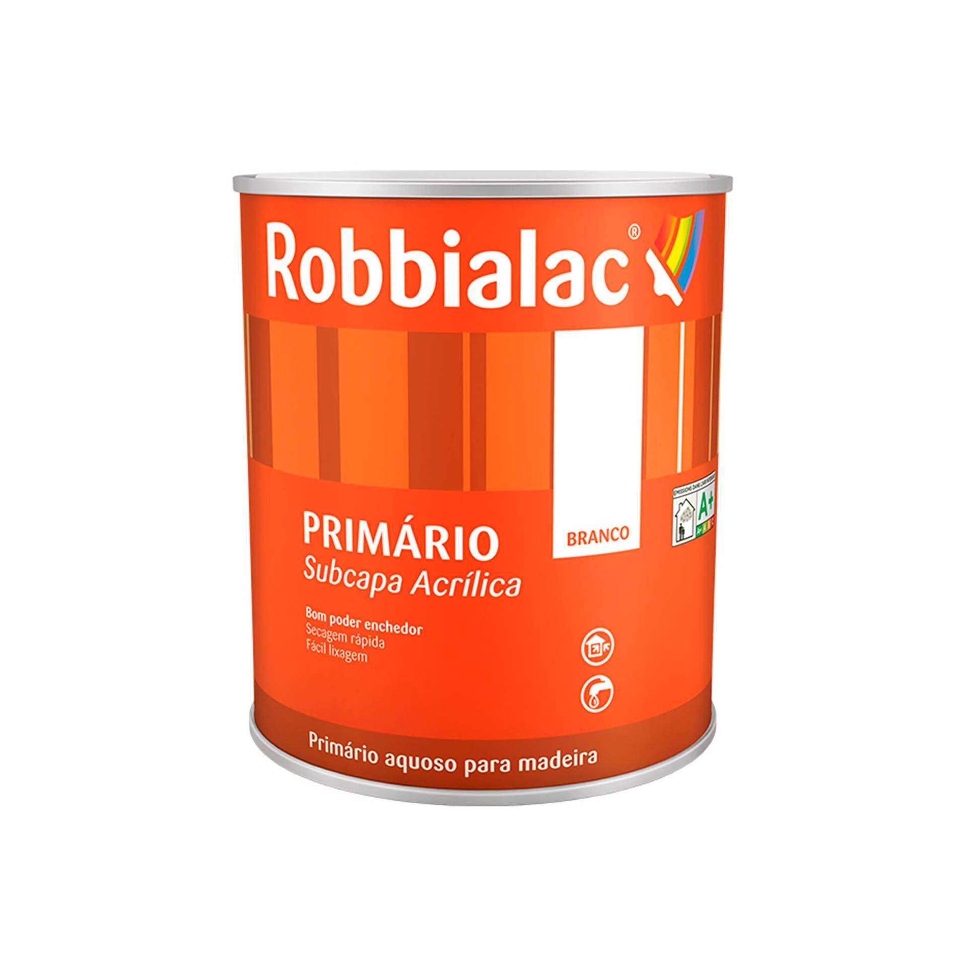 Primário Subcapa Acrílica Branco 2,5L Robbialac