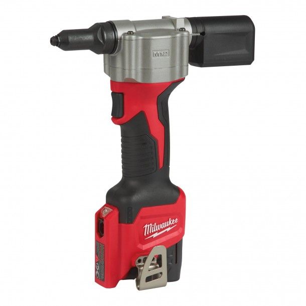 Rebitadora Compacta a Bateria 12V M12BPRT-201X Milwaukee Rebitadora Compacta a Bateria 12V M12BPRT-201X Milwaukee