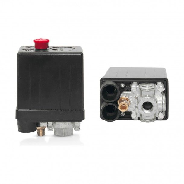 Pressostato Monofásico para Compressor 4 Vias 1,2/1,5Bar 220V Vito Pressostato Monofásico para Compressor 4 Vias 1,2/1,5Bar 220V Vito