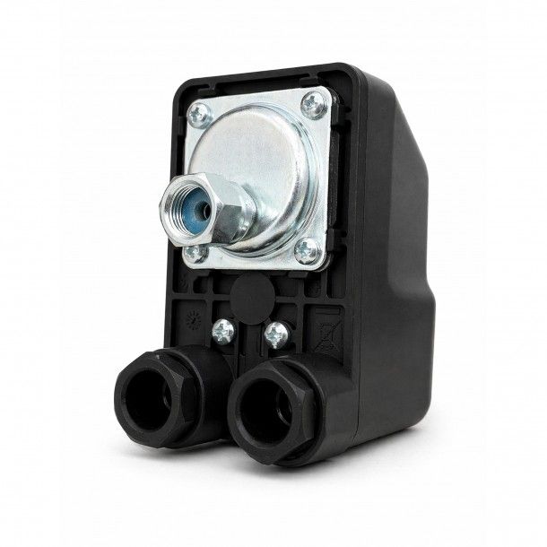 Pressostato Tripolar para Eletrobomba de Porca Fixa 12Bar 380V Proteu Pressostato Tripolar para Eletrobomba de Porca Fixa 12Bar 380V Proteu