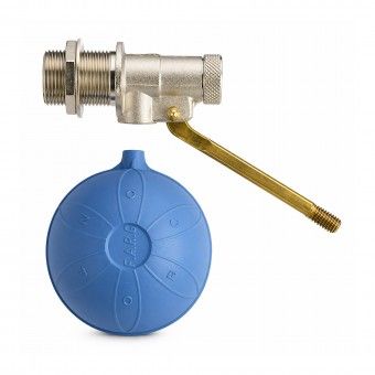 Torneira Boiadora com 1 Boia 40mm 1"1/4 Lat�o