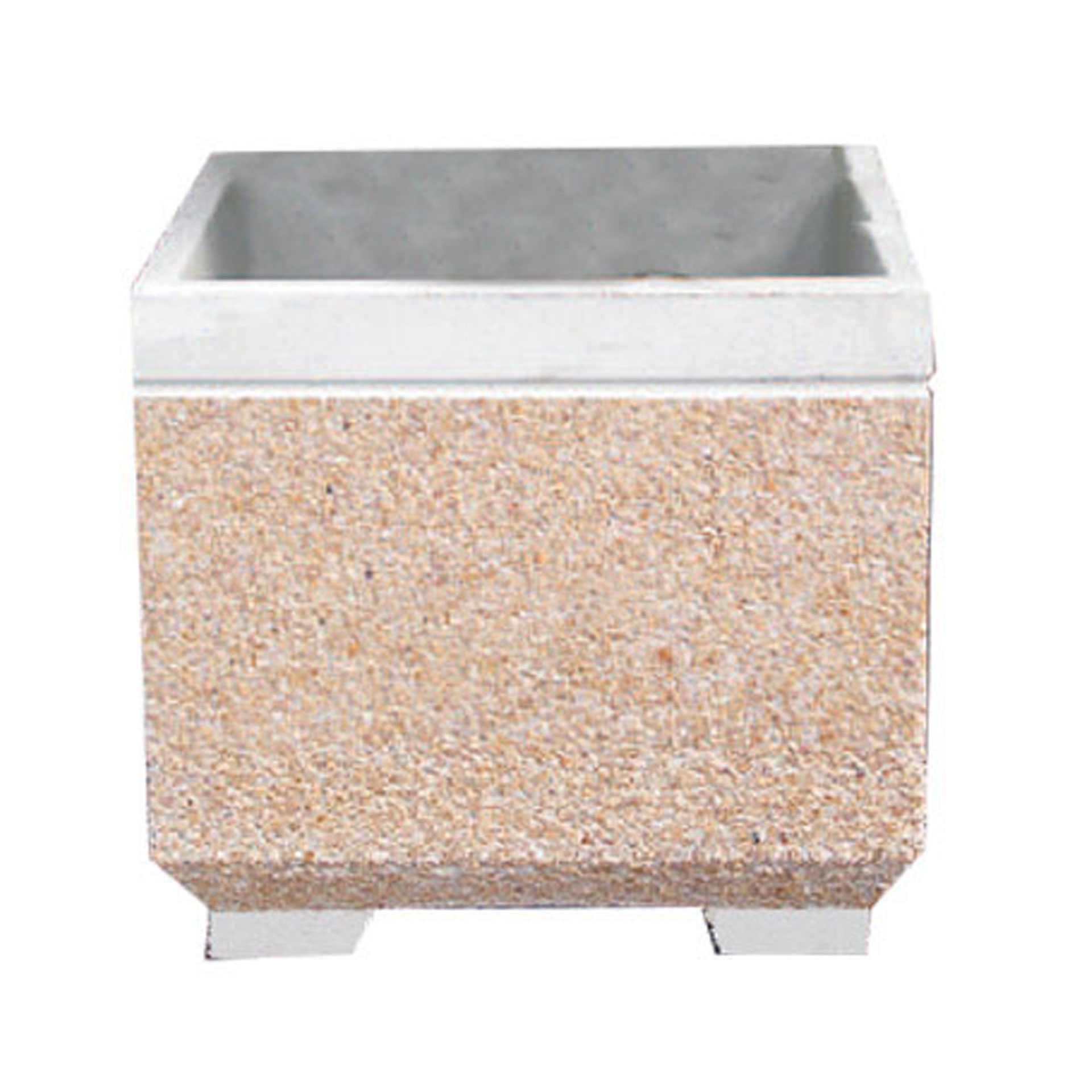Vaso Decorativo Quadrado 45x45cm Cimento ACB