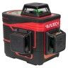 Nível a Laser Verde 2x150M Multicross 3D Compact Futech Nível a Laser Verde 2x150M Multicross 3D Compact Futech