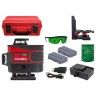Nível a Laser Verde 2x150M Multicross 4D Compact Futech Nível a Laser Verde 2x150M Multicross 4D Compact Futech