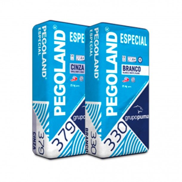 Cimento Cola Pegoland Especial C1TE Cinza 25Kg Puma Cimento Cola Pegoland Especial C1TE Cinza 25Kg Puma