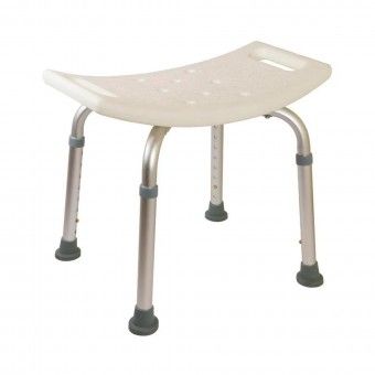 Banco de Duche 38x48cm Alum�nio/ABS